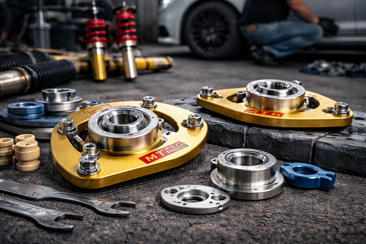 Strut mounts &amp;amp; uniball bearings – when are they worth it with MTS Technik suspensions? - Strut mounts &amp;amp; uniball bearings – when are they worth it? | MTS Technik