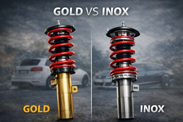 MTS Technik Gold vs. Inox – which coilover suspension is the better choice? - MTS Technik Gold vs. Inox – which coilover suspension is better?