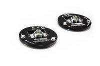 MTS adjustable camber / caster camber plates front axle suitable for Saab 9-3 Convertible (YS3F) 2.0 t 162 kW MTSCP03SET