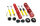 MTS Street Gold coilover suspension suitable for Mercedes-Benz S-CLASS (W126) 500 SE, SEL (126.036) 164 KW MTSGWMB18