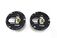 MTS adjustable camber / caster camber plates top mounts front axle suitable for Audi 100 C4 sedan (4A) 2.6 110 kW MTSCP39SET