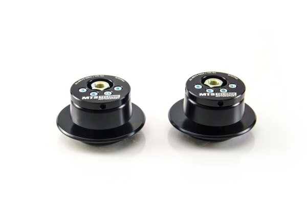 MTS adjustable camber / caster camber plates top mounts front axle suitable for Audi COUPE B3 (89/8B) 1.8 82 KW MTSCP44SET