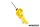 MTS sport shock absorber front axle left suitable for Ford FOCUS I (DA/DB) 1.8 16V 85 KW MTSFO009FL