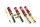 MTS Street Gold coilover suspension suitable for Volkswagen POLO CLASSIC (86C/80) 1.3 D 33 KW MTSGWVW14