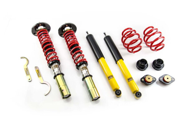 MTS Street Inox coilover suspension suitable for BMW 3 (E30) 318 is 100 KW XMTSGWBM102