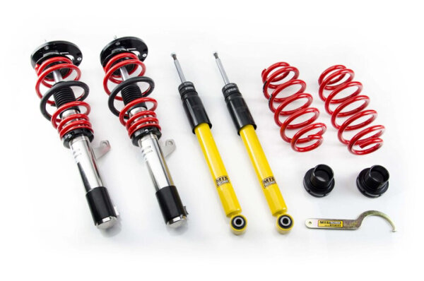 MTS Street Inox coilover suspension suitable for Volkswagen JETTA III (1K2) 1.9 TDI 77 KW XMTSGWVW91