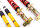 MTS Street Gold coilover suspension suitable for BMW 3 Touring (E36) 318 i 85 KW MTSGWBM116