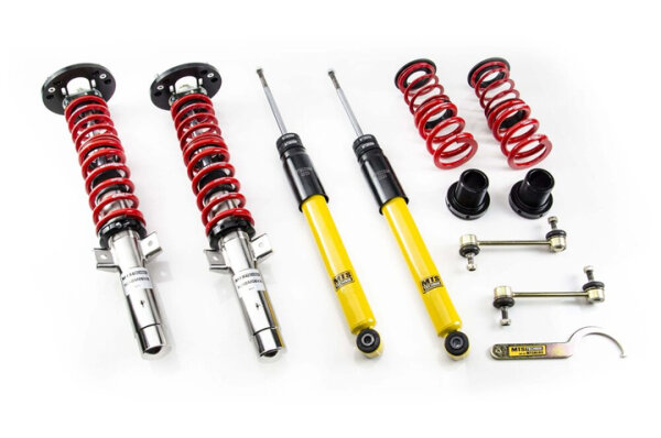 MTS Street Inox coilover suspension suitable for BMW 3 Touring (E46) 320 d 110 KW XMTSGWBM118