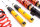 MTS Street Gold coilover suspension suitable for BMW 8 (E31) 850 i, Ci 220 KW MTSGWBM48