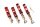 MTS Street Gold coilover suspension suitable for Honda CRX II (ED/EE) 1.6 Si 81 kW MTSGWHO04