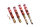 MTS Comfort Gold coilover suspension suitable for Volkswagen CORRADO (53I) 2.9 VR6 140 KW MTSGWVW86-C