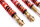 MTS Street Gold coilover suspension suitable for Volkswagen GOLF III (1H1) 1.8 66 KW MTSGWVW86