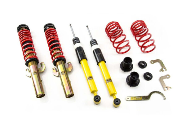 MTS Comfort Gold coilover suspension suitable for Seat IBIZA IV SC (6J/6P) 1.2 TSI 77 KW MTSGWVW97-C