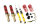 MTS Comfort Gold coilover suspension suitable for Seat IBIZA IV SC (6J/6P) 1.2 TSI 77 KW MTSGWVW97-C