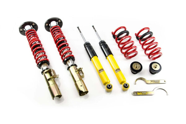 MTS Street Inox coilover suspension suitable for BMW 8 (E31) 850 CSi 277 KW XMTSGWBM48
