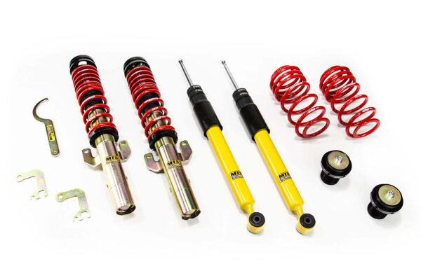 MTS Comfort Gold coilover suspension suitable for Seat IBIZA IV ST (6J/6P) 1.4 TSI - 110 KW MTSGWVW97-C