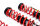 MTS Comfort Inox coilover suspension suitable for Audi 80 B2 sedan (81/85) 1.8 GTE - 81 kW XMTSGWVW68-S