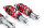 MTS Comfort Inox coilover suspension suitable for Audi 80 B4 sedan (8C) 2.0 E 16V quattro - 103 kW XMTSGWAU36-C