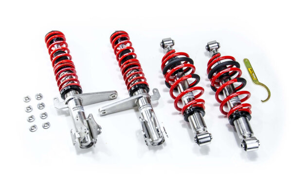 MTS Comfort Inox coilover suspension suitable for Audi 80 B4 sedan (8C) 2.8 quattro - 128 kW XMTSGWAU36-C