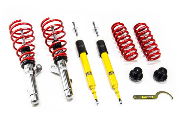 MTS Comfort Inox coilover suspension suitable for BMW 1 (E87) 120 i - 110 kW XMTSGWBM12-C