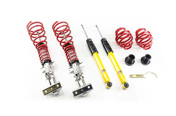 MTS Comfort Inox coilover suspension suitable for BMW 3 Coupe (E36) 318 is - 103 KW XMTSGWBM01-C