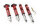 MTS Comfort Inox coilover suspension suitable for Volkswagen GOLF I Cabriolet (155) 1.8 - 82 kW XMTSGWVW85-C
