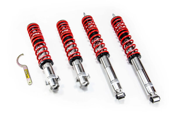 MTS Comfort Inox coilover suspension suitable for Volkswagen GOLF II (19E/1G1) 1.6 - 55 kW XMTSGWVW08-C