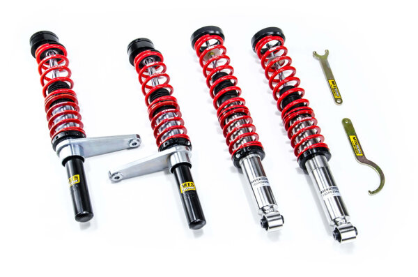 MTS Comfort Inox coilover suspension suitable for Volkswagen PASSAT B2 Variant (33B) 2.2 Syncro - 88 KW XMTSGWVW112-C