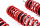 MTS Comfort Inox coilover suspension suitable for Volkswagen POLO III CLASSIC (6V2) 90 1.9 TDI - 66 KW XMTSGWVW27-C