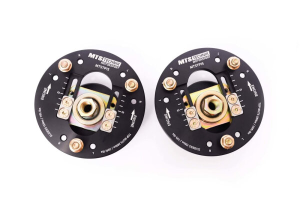 MTS adjustable camber / caster camber plates front axle suitable for BMW 6 (E24) 635 CSi - 160 KW MTSCP15SET