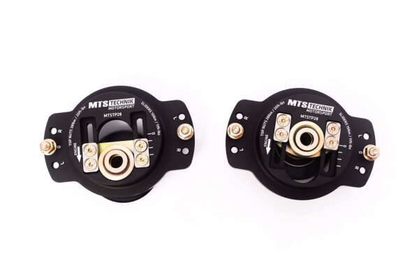 MTS adjustable camber / caster camber plates front axle suitable for Volkswagen GOLF I Cabriolet (155) 1.6 - 55 KW MTSCP28SET