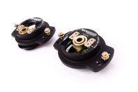 MTS adjustable camber / caster camber plates front axle suitable for Volkswagen GOLF I Cabriolet (155) 1.6 - 55 KW MTSCP28SET