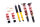 MTS Stance Gold coilover suspension suitable for BMW 3 (E30) 316 i - 75 kW MTSGWBM15-S