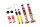 MTS Stance Gold coilover suspension suitable for BMW 3 Coupe (E36) 318 is - 103 KW MTSGWBM01-S