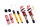 MTS Stance Gold coilover suspension suitable for Volkswagen GOLF VI (5K1) Blue E-Motion - 65 KW MTSGWVW30-S