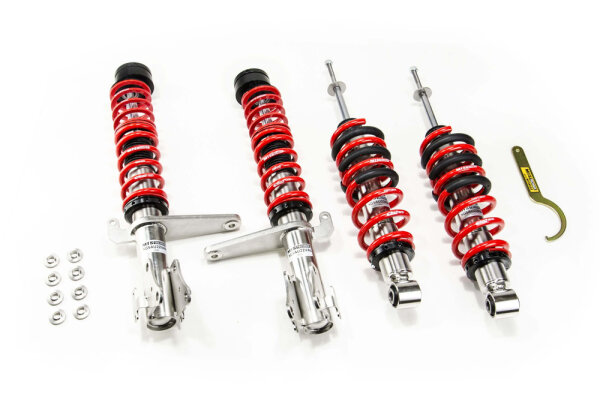 MTS Stance Inox coilover suspension suitable for Audi 80 B4 sedan (8C) 1.6 - 52 kW XMTSGWAU71-S