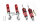 MTS Stance Inox coilover suspension suitable for Audi 80 B4 sedan (8C) 2.0 E - 85 kW XMTSGWAU34-S