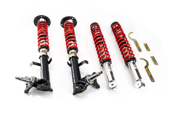 MTS Stance Inox coilover suspension suitable for BMW 7 (E23) 745 i - 185 KW XMTSGWBM87-S