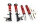 MTS Stance Inox coilover suspension suitable for BMW 7 (E23) 745 i - 185 KW XMTSGWBM87-S