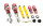 MTS Stance Inox coilover suspension suitable for Opel ASTRA H Caravan (A04) 1.8 (L35) - 103 KW XMTSGWOP10-S