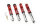 MTS Stance Inox coilover suspension suitable for Volkswagen CORRADO (53I) 2.0 i - 85 KW XMTSGWVW86-S