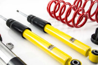 MTS Stance Inox coilover suspension suitable for Volkswagen GOLF VI (5K1) Blue E-Motion - 65 KW XMTSGWVW31-S