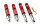 MTS Stance Inox coilover suspension suitable for Volkswagen SCIROCCO (53B) 1.8 16V - 95 KW XMTSGWVW06-S