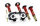 MTS Street Gold coilover suspension suitable for Audi 200 C3 sedan (44) 2.2 Turbo - 140 kW MTSGWAU66