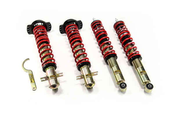 MTS Street Gold coilover suspension suitable for Volkswagen GOLF I Cabriolet (155) 1.6 - 55 KW MTSGWVW85