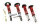 MTS Street Inox coilover suspension suitable for Audi 100 C4 sedan (4A) 2.3 E quattro - 98 kW XMTSGWAU65