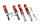 MTS Street Inox coilover suspension suitable for Audi 80 B1 sedan (80/82) 1.6 - 55 kW XMTSGWAU07