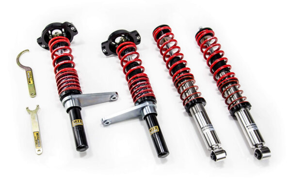 MTS Street Inox coilover suspension suitable for Audi 80 B1 sedan (80/82) 1.6 - 55 kW XMTSGWAU73