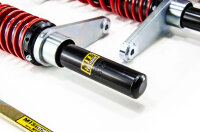 MTS Street Inox coilover suspension suitable for Audi 80 B1 sedan (80/82) 1.5 - 63 kW XMTSGWAU73