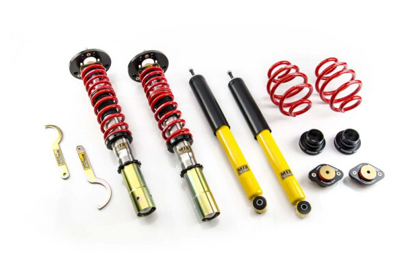 MTS Street Inox coilover suspension suitable for BMW 3 (E30) 316 i - 75 kW XMTSGWBM105